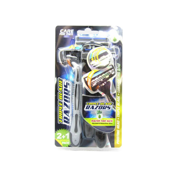 Razor Blade Grey over Black 2PK