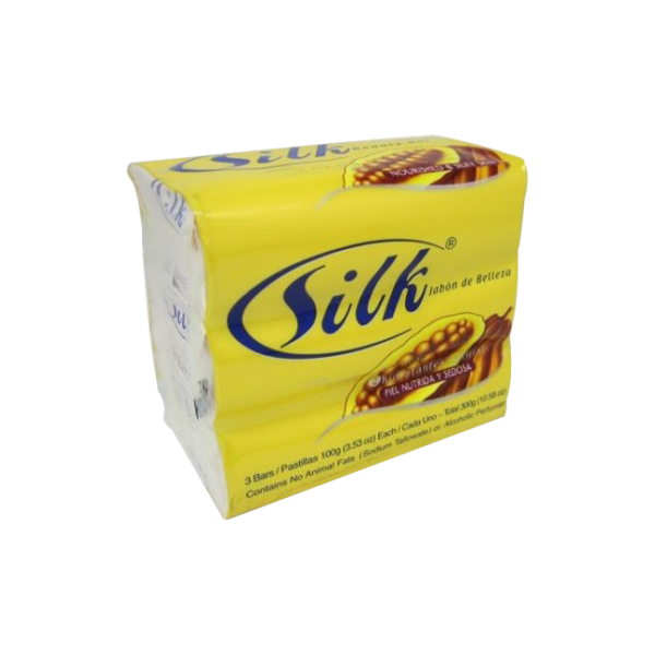 Silk Soap Cocoa Butter 100g 3PK