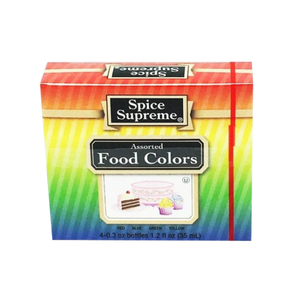 Spice Food Coloring 4PK
