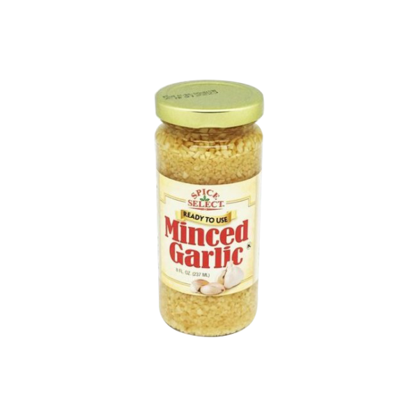 Spice Garlic Minced in Water 8OZ