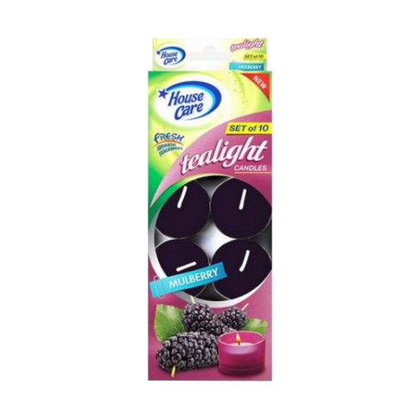 Tealight Candle Mulberry 10CT