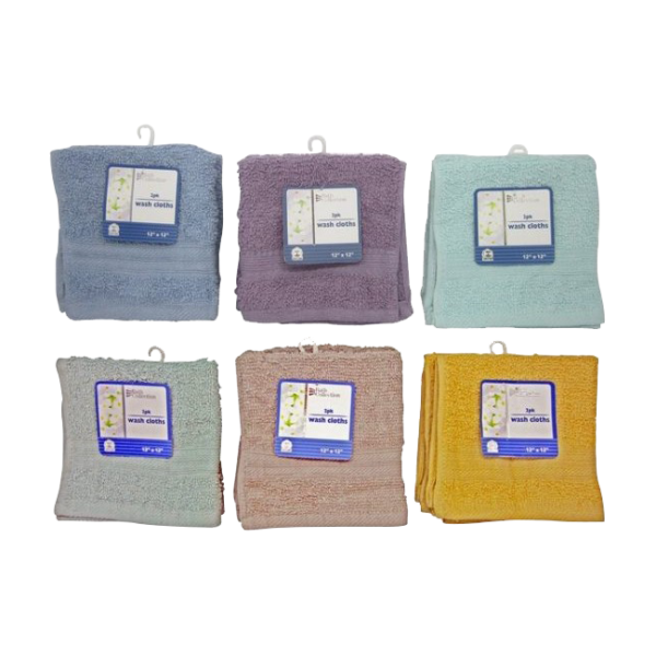 Terry Wash Clothes 12x12