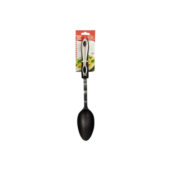 Tpr Handle Solid Spoon