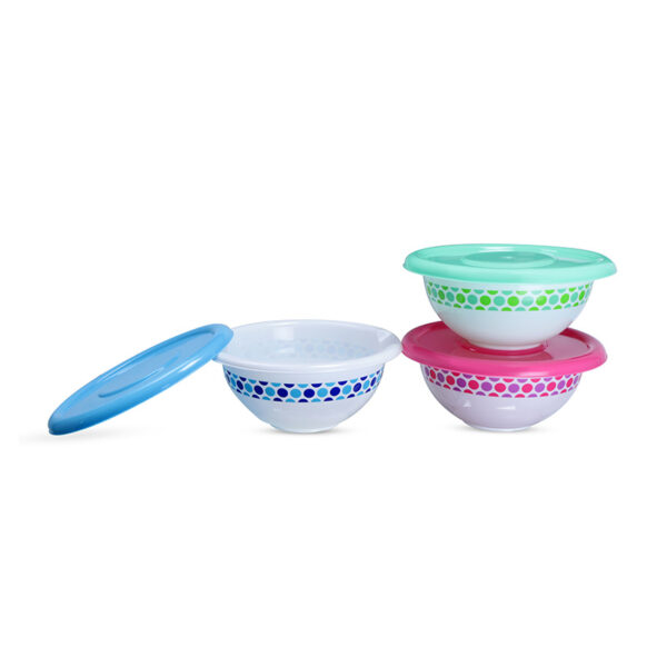67oz/2L PRINTED ROUND BOWL W/LID-48