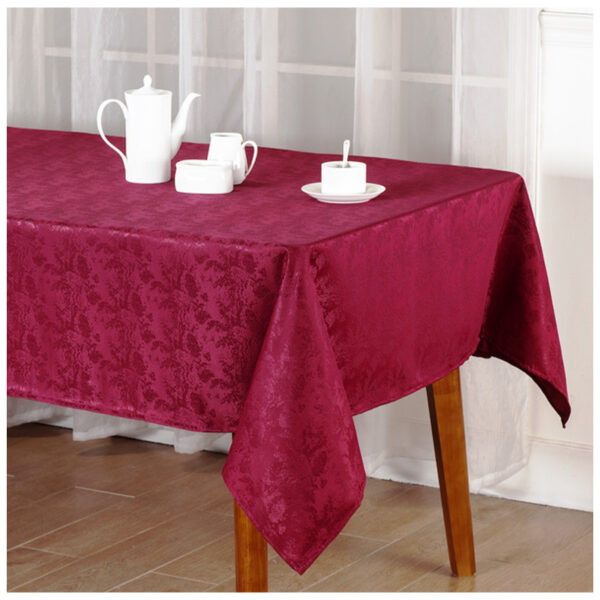 52X70" JACQUARD TABLECLOTH TEXTURE DESIGN ASSORTED -12