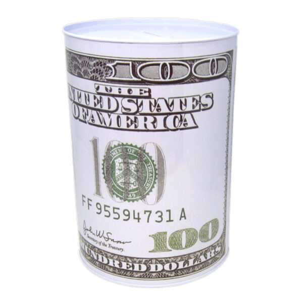 DOLLAR COIN BANK 14X20CM- 24