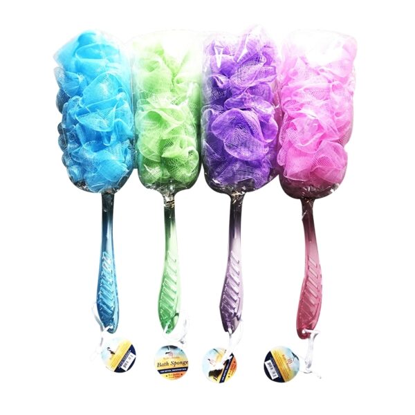 BATH SPONGE WITH HANDLE - 48