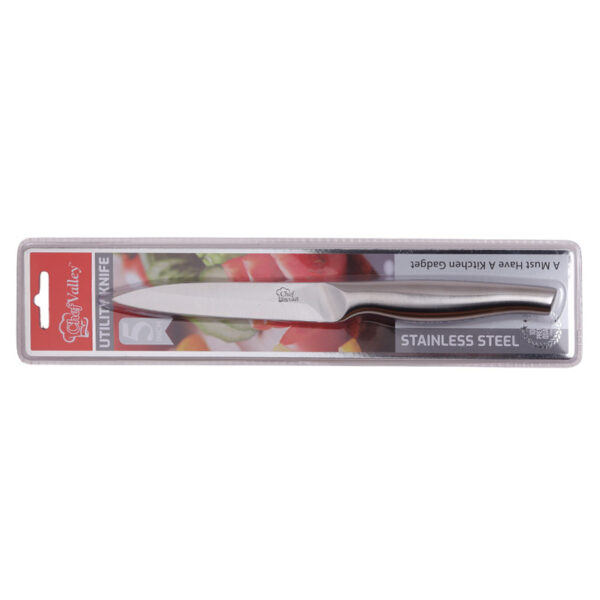 5" SS HOLLOW HANDLE UTILITY KNIFE-36