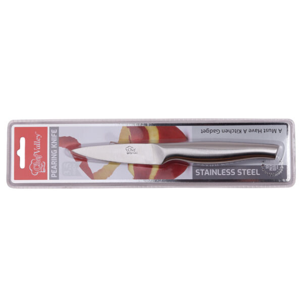 3.5" SS HOLLOW HANDLE PARING KNIFE-36