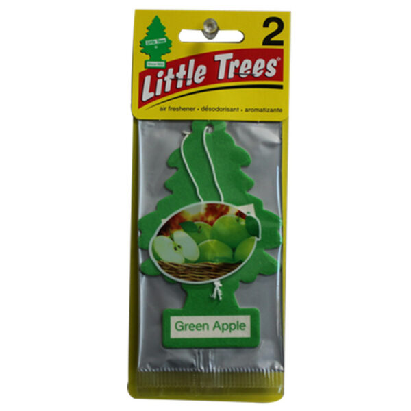 2pk LITTLE TREES GREEN APPLE-12