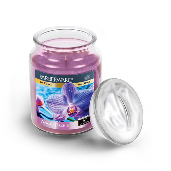 18OZ FARBERWARE JAR CANDLE ANGEL ORCHID-6
