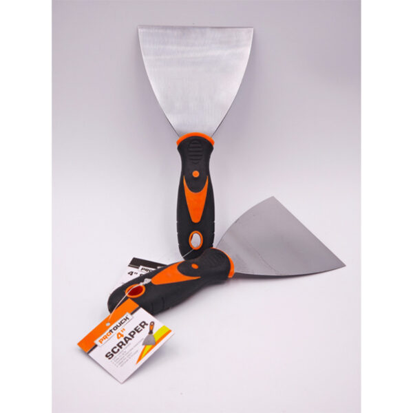 4'' 100MM SOFT RUBBER HANDLE SCRAPER -48