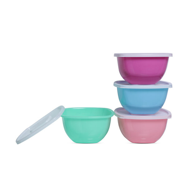 101oz / 3000ML Square Mixing Bowl with Lid - 48