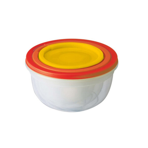 3-PIECE RAINBOW ROUND FOOD STORAGE SET -24