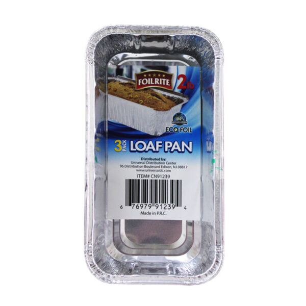 3 PACK 2LB LOAF PAN-48