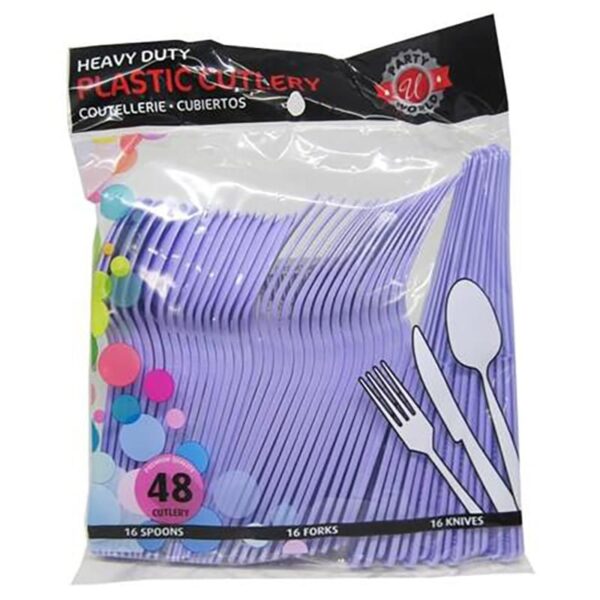 48 CT PURPLE COMBO CUTLERY-48