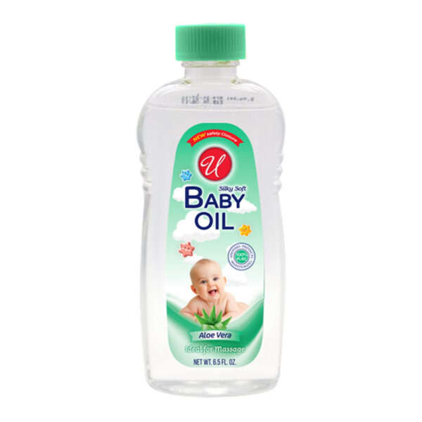 6.5OZ BABY OIL ALOE VERA-24